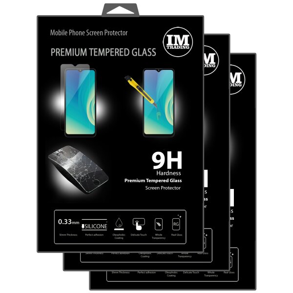 cofi1453 3X Panzer Schutz Glas 9H Tempered Glass Display Schutz Folie Display Glas Screen Protector kompatibel mit ZTE BLADE A7s 2020