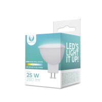 1x Forever Light 3W ersetzt 25W LED MR16 Leuchtmittel 4500K neutralweiß 200 Lumen Birne 12V