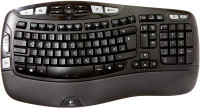 Logitech K350 Ergonomische Kabellose Tastatur, 2.4 GHz...