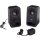 Logitech Z150 PC-Lautsprecher, Stereo Sound, 2 Lautsprecher, 6 Watt Spitzenleistung, 3.5mm Eingang, Regler am rechten Lautsprecher, Kopfhörerbuchse, EU Stecker, PC/TV/Handy/Tablet - Schwarz