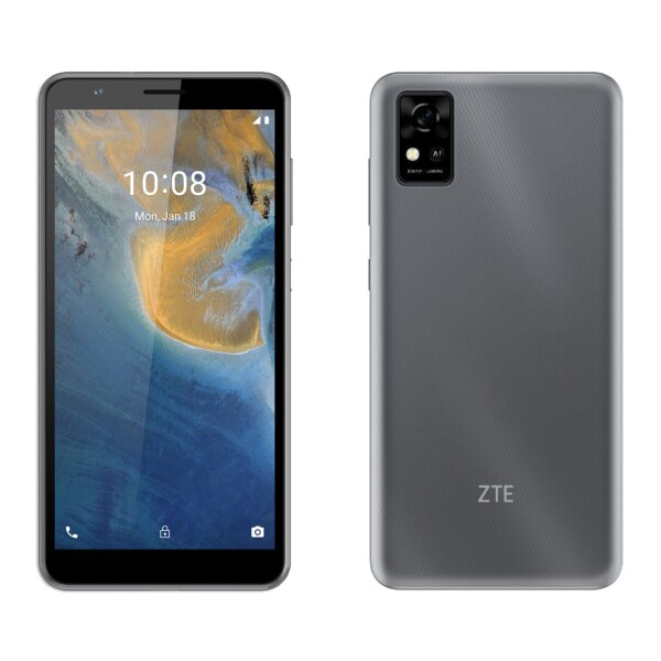 Silikon Hülle Basic kompatibel mit ZTE BLADE A31 Case TPU Soft Handy Cover Schutz Transparent