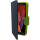 Buch Tasche "Fancy" kompatibel mit SAMSUNG GALAXY XCOVER 5 Handy Hülle Etui Brieftasche Schutzhülle mit Standfunktion, Kartenfach Blau-Grün
