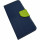 Buch Tasche "Fancy" kompatibel mit SAMSUNG GALAXY XCOVER 5 Handy Hülle Etui Brieftasche Schutzhülle mit Standfunktion, Kartenfach Blau-Grün