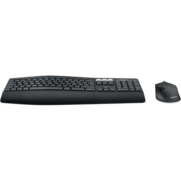 Logitech MK850 Performance Kabelloses Tastatur-Maus-Set, Bluetooth & 2.4 GHz Verbindung via USB-Empfänger, Multi-Device, 24 bis 36-Monate Akkuleistung, Handballenauflage, Deutsches QWERTZ-Layout