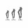 Damen Strumpfhose Schrift Strumpfhose Muster Optik 40 DEN für Frauen Collant Moda 1613