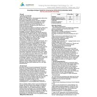 Novel coronavirus (2019-nCov) Antigen Testing Kit (Colloidal Gold)