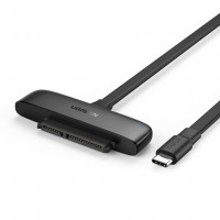 UGREEN USB-C 3.0 auf 2,5-Zoll SATA Konverter, OTG, 50cm...