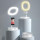 Dudao Lampe LED Ringblitz Stativ Kit für Live Streaming von YouTube Videos TikTok Instagram Handyhalterung für Selfie Ringlicht Weiß