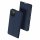 Buch Tasche "Dux Ducis" kompatibel mit XIAOMI REDMI NOTE 10 5G Handy Hülle Etui Brieftasche Schutzhülle mit Standfunktion, Kartenfach Blau