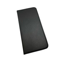 Elegante Buch-Tasche Hülle Smart Magnet kompatibel mit MOTOROLA MOTO EDGE 20 Leder Optik Wallet Book-Style Cover Schale Schwarz