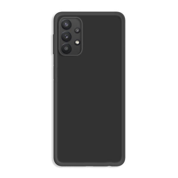 Silikon Hülle Basic kompatibel mit Samsung Galaxy A13 5G Case TPU Soft Handy Cover Schutz Schwarz