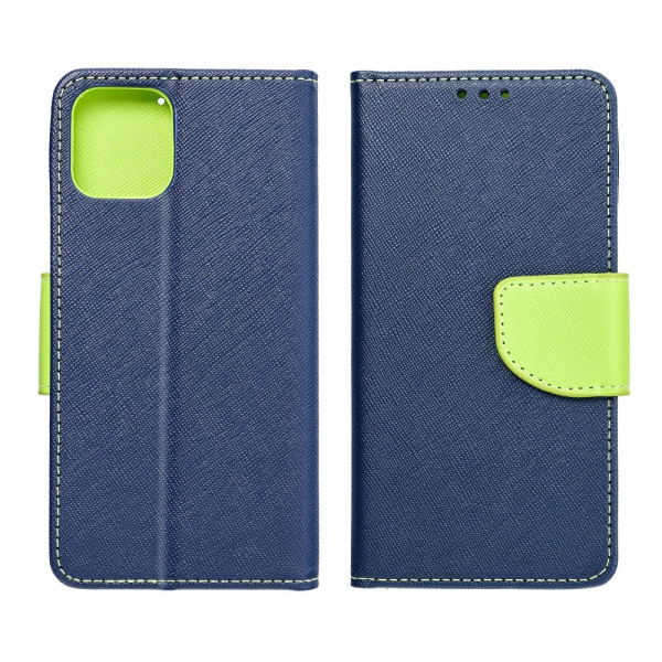 Buch Tasche "Fancy" kompatibel mit XIAOMI REDMI 10 Handy Hülle Etui Brieftasche Schutzhülle mit Standfunktion, Kartenfach Blau-Grün