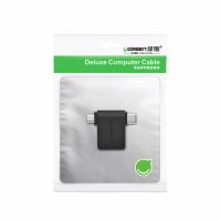 Ugreen Adapter OTG USB USB 3.2 Gen 1 (5Gbps) - USB Typ C / Micro USB Adapter schwarz