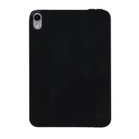 Silikon Hülle Bumper Schwarz kompatibel mit iPad Mini 6 2021 Case TPU Soft Handyhülle Cover Schutzhülle