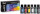 Generisch Rich Master Acrylfarben Set - 6 Farben x 60cc, Reichhaltige Pigmentfarben für Leinwand, Holz, Papier, Keramik (6 Grundfarben)