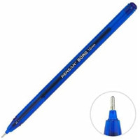 Pensan Büro Pens Kugelschreiber | Feine Spitze (1 mm) | Blaue Tinte | 50 Stück l mit Deckel Kulli Schreiber