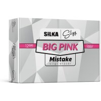 Silka 12 Stück Radiergummis | Big Pink Radierer...