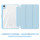 Dux Ducis Toby Eco-Leather Tablet-Ledertasche Schale Cover für Xiaomi Mi Pad 5 mit Smart-Sleep Funktion Wake-Up Stifthalter Schutzhülle Blau