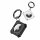 2x Dux Ducis Silikon Case für AirTag Schutz Hülle Cover Schlüsselanhänger Apple AirTag Cover Case Tracker Tasche