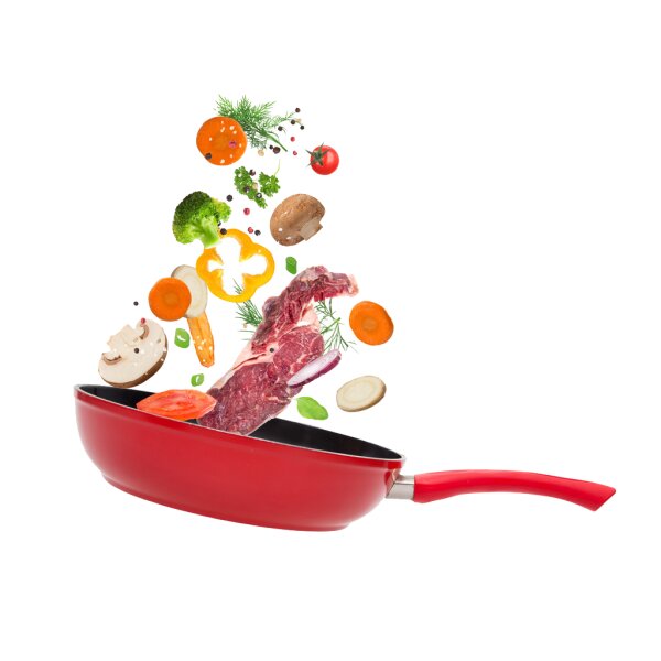 Bratpfanne "FFP" Serie Stielpfanne Ø26cm Induktion Braten Steak Schmorpfanne Grill Pfanne