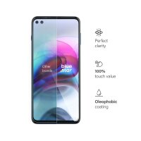 Schutzglas 9H kompatibel mit MOTOROLA MOTO G100 Displayschutzfolie Panzerfolie Passgenau Glas