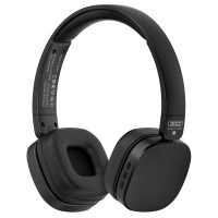 XO Bluetooth Kopfhörer BE23 Over-Ear Headset Drahtlos mit eingebautes Mikrofon schwarz