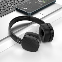 XO Bluetooth Kopfhörer BE23 Over-Ear Headset Drahtlos mit eingebautes Mikrofon schwarz