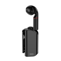 XO Bluetooth Headset Ohrhörer BE27 V5.0 300mAh Musik-Player, 360 Stereo Sound, schwarz
