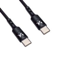 Wozinsky Kabel Ladekabel Datenkabel USB Typ C - USB Typ C Power Delivery 18W 2m schwarz