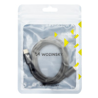 Wozinsky Kabel Ladekabel Datenkabel USB Typ C - USB Typ C Power Delivery 18W 2m schwarz