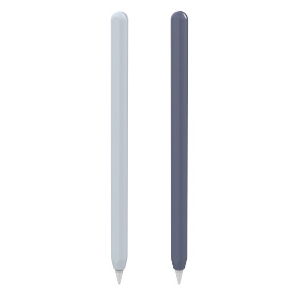 2x Etuihülle Zubehör Pencil Halter Slip On Holster Hülle Silikon für Tablets Pencil 2