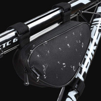 WOZINSKY Fahrradtasche Rahmentasche Wasserdichte Tasche für Fahrrad, Mountainbike, Ebike, MTB, Rennradtasche, Fahrrad Handytasche Rahmen 1,5 L