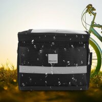 WOZINSKY Lenkertasche Fahrradtasche für Lenker, Wasserdichte Reisetasche für Fahrrad, Mountainbike, Ebike, MTB, Rennradtasche, Fahrradtasche, Lenker 2 L