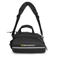 WOZINSKY Fahrradtasche Gepäckträgertasche, Fahrradtasche für Gepäckträger, Wasserdichte Reisetasche für Fahrrad, Mountainbike, Ebike, MTB, Rennradtasche, Fahrradträgertasche, 35 L