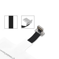 Choetech Microfaser Wireless Charger Ladeadapter Receiver Empfänger iPhone Stecker kompatibel iPhone