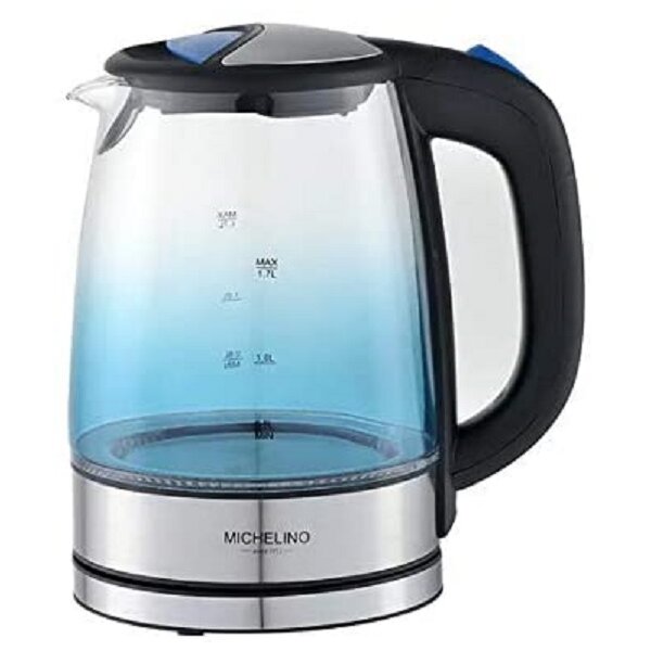 Michelino Glas-Wasserkocher 1,7 Liter LED 74342