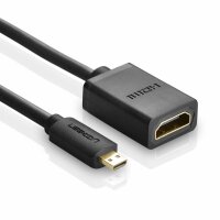 Ugreen Kabel Adapterkabel HDMI Adapter - Micro HDMI 19 Pin 20cm schwarz