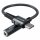 Acefast USB-Typ-C-Audiokabel - 3,5-mm-Miniklinke (weiblich) 18 cm, AUX-Grau