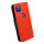 Buch Tasche "Fancy" kompatibel mit MOTOROLA MOTO G 5G Handy Hülle Etui Brieftasche Schutzhülle mit Standfunktion, Kartenfach Rot-Blau