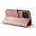 Premium Magnet Case Buch Tasche Schutzhülle aufklappbare Hülle Standfunktion Zubehör kompatibel mit Samsung Galaxy S22 Ultra (SM-908B) Rosa