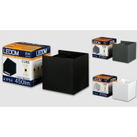 LEDOM Außenwandleuchte CUBE LED 2x3W (6W) IP54...