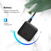 UGREEN Bluetooth 5.0 Transmitter Empfänger, optischer & 3,5 mm Aux aptX Low Latency Wireless Transmitter Empfänger für TV