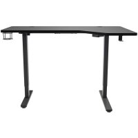 huzaro Hero 9.0 XXL Büro Gaming Elektrisch Schreibtisch 140 cm x 120 cm x 90 cm Höhenvestellbar Ergonomisch Motor Ecke