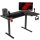 huzaro Hero 9.0 XXL Büro Gaming Elektrisch Schreibtisch 140 cm x 120 cm x 90 cm Höhenvestellbar Ergonomisch Motor Ecke