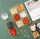 Knabber Schalenset 6 Fächer mit Deckel und Ständer Cerezlik Servierschale Knabberschale aus Glas für Süßigkeiten, Dips, Nüsse, Chips