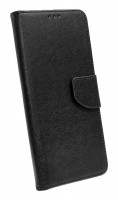 Buch Tasche "Fancy" kompatibel mit MOTOROLA MOTO G60S Handy Hülle Etui Brieftasche Schutzhülle mit Standfunktion, Kartenfach Schwarz