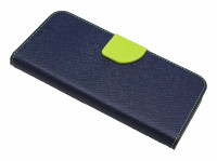 Buch Tasche "Fancy" kompatibel mit SAMSUNG GALAXY A53 5G Handy Hülle Etui Brieftasche Schutzhülle mit Standfunktion, Kartenfach Blau-Grün