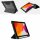 Nillkin Bumper Leather Case Pro Gepanzertes Smart Cover mit Kameratasche und Ständer kompatibel mit iPad 10.2" 2021 / 2020 / 2019