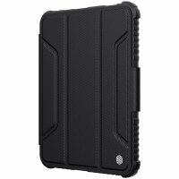 Nillkin Bumper Leather Case Pro Gepanzertes Smart Cover mit Kameratasche und Ständer kompatibel mit iPad Mini 2021