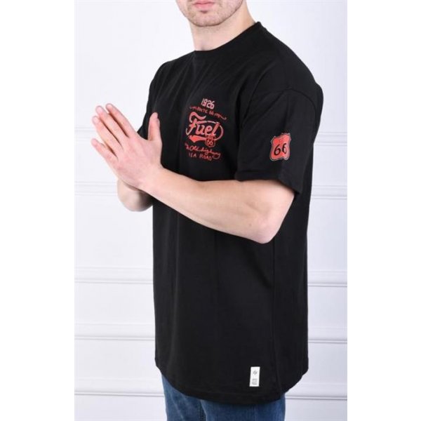 Herren T-Shirt Oversize Basic Long Tee Designer Shirt Basic Tee Sommer TS-5006